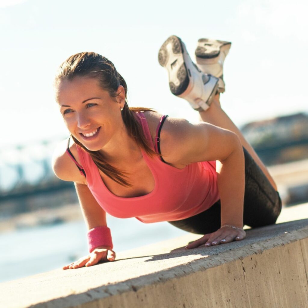 A knee pushup is a better option than a suspension trainer pushup for those with joint hypermobility EDS