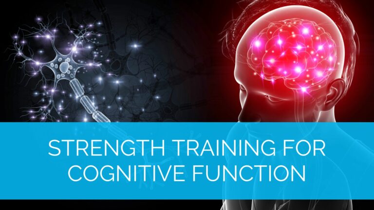 Strength training for cognitive function